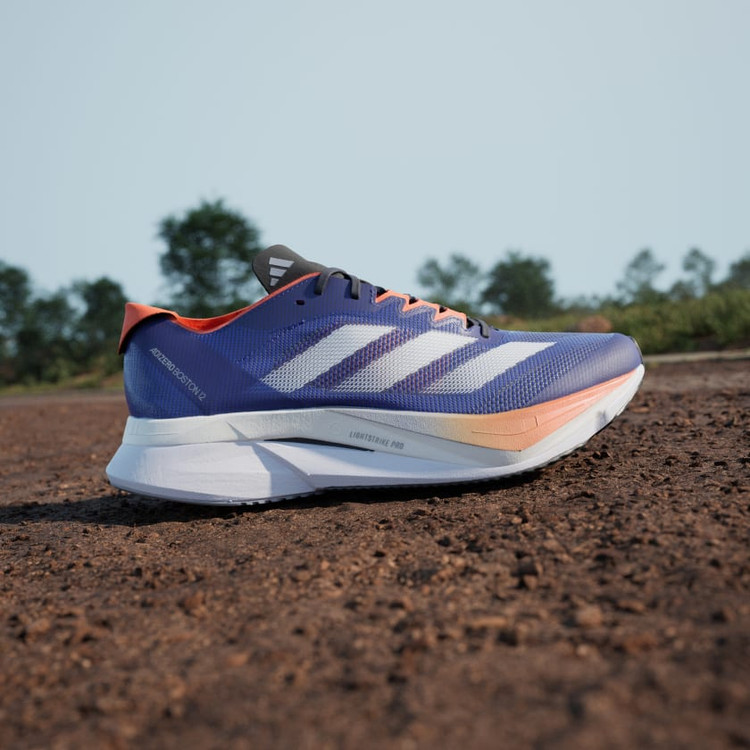 کفش اسپرت رانینگ آبی مدل ADIZERO BOSTON 12 اورجینال برند آدیداس
