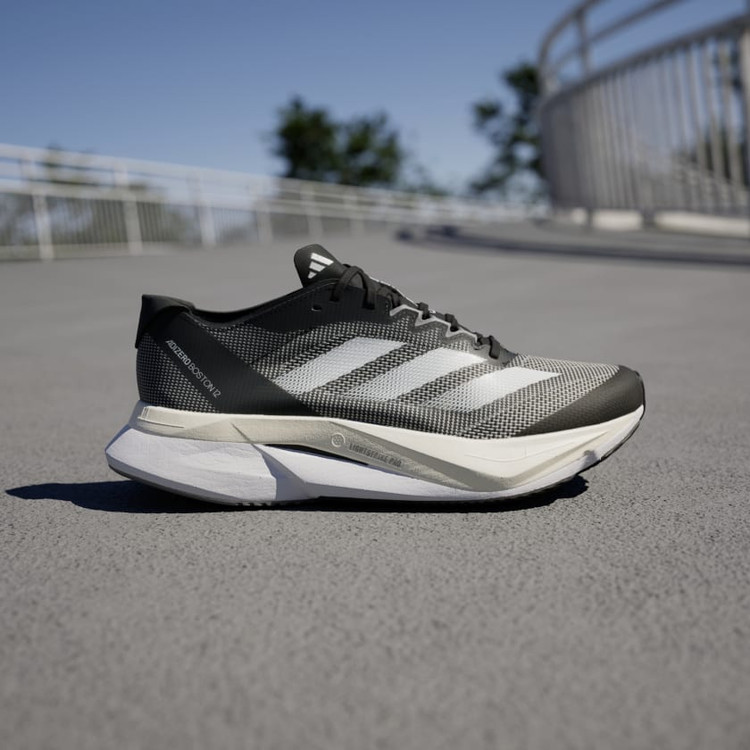 کفش اسپرت رانینگ مشکی مدل ADIZERO BOSTON 12 اورجینال برند آدیداس