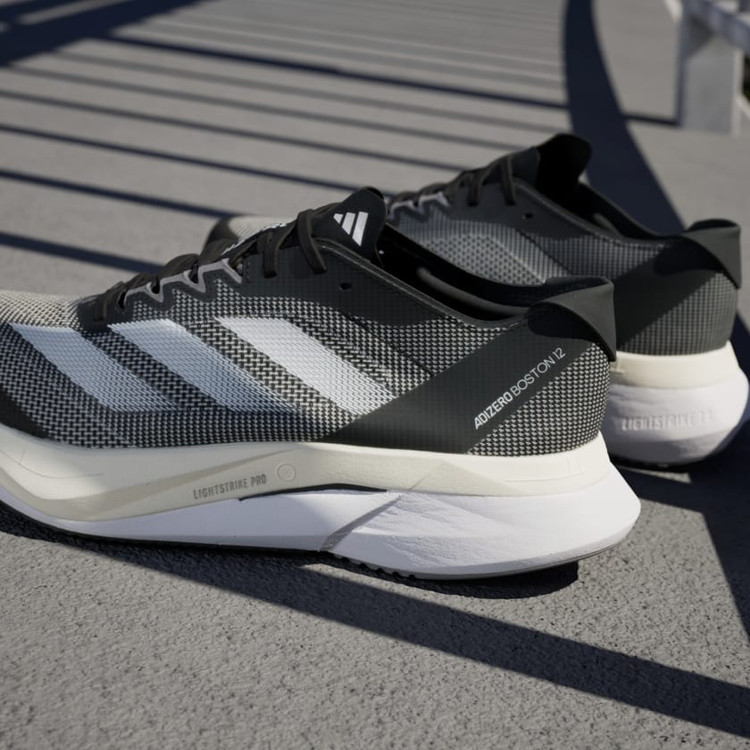 کفش اسپرت رانینگ مشکی مدل ADIZERO BOSTON 12 اورجینال برند آدیداس