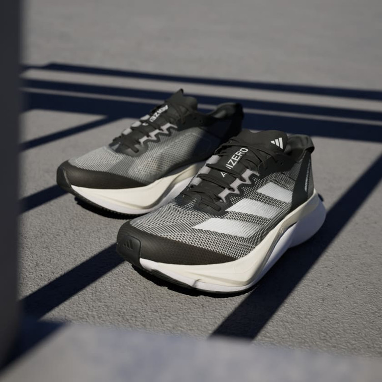 کفش اسپرت رانینگ مشکی مدل ADIZERO BOSTON 12 اورجینال برند آدیداس