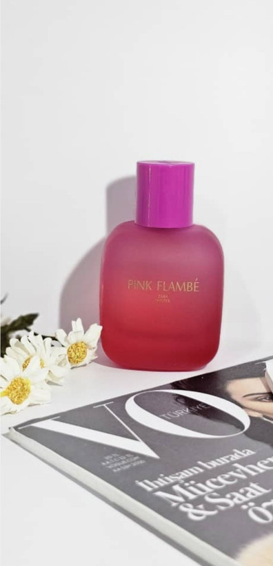 ادکلن زارا مدل پینک فلامبی 100 میل زنانه اورجینال ZARA PINK FLAMBE