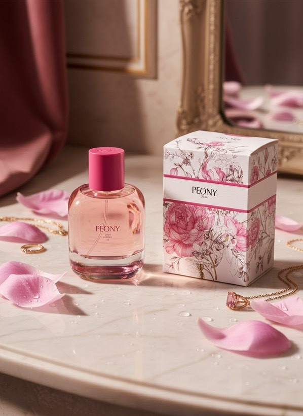 ادکلن زارا مدل پئونی 100 میل زنانه اورجینال ZARA PEONY