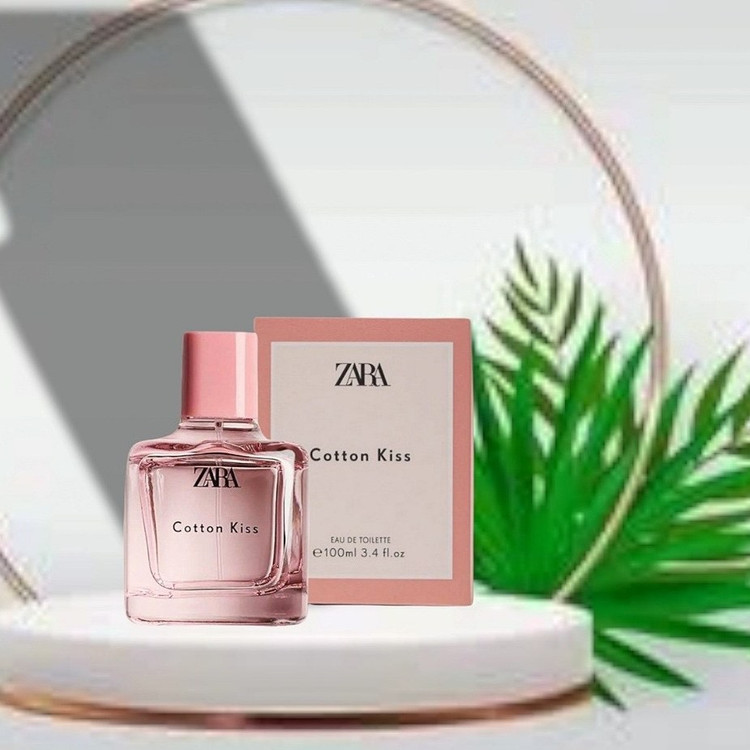 ادکلن زارا مدل کاتن کیس 100 میل اورجینال زنانه ZARA Cotton kiss