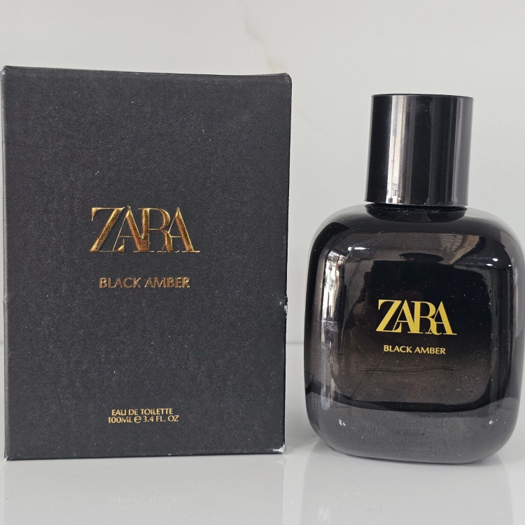 ادکلن زارا مدل بلک آمبر 100 میل اورجینال زنانه ZARA BLACK AMBER