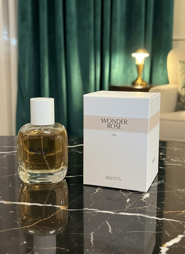 ادکلن زارا مدل واندر رز 100 میل زنانه اورجینال ZARA WONDER ROSE